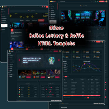 Misco - Online Lotto HTML Template